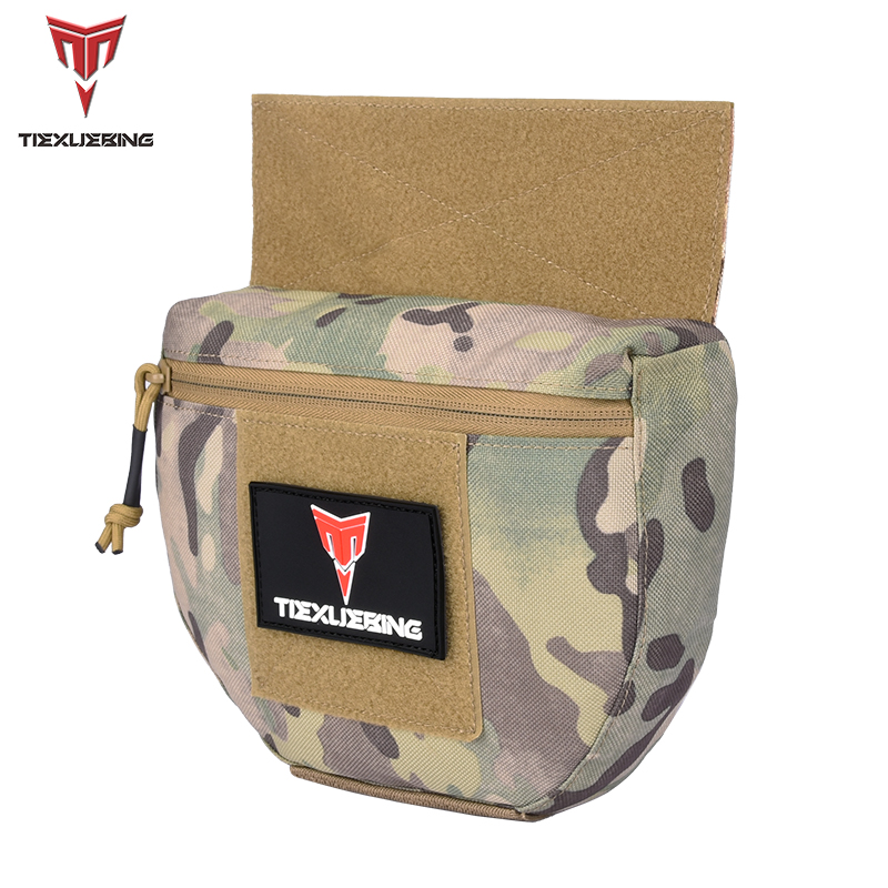 Tech Accessories Pouch - Taktische Molle-Brusttasche mit Abwurffach für CRM