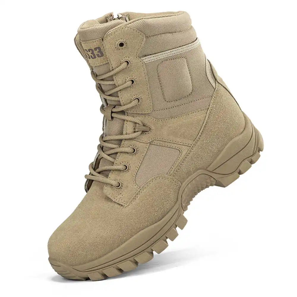 Tech Accessories Wholesale - Rutschfeste Wanderstiefel aus echtem Leder, Designer-Schuhe