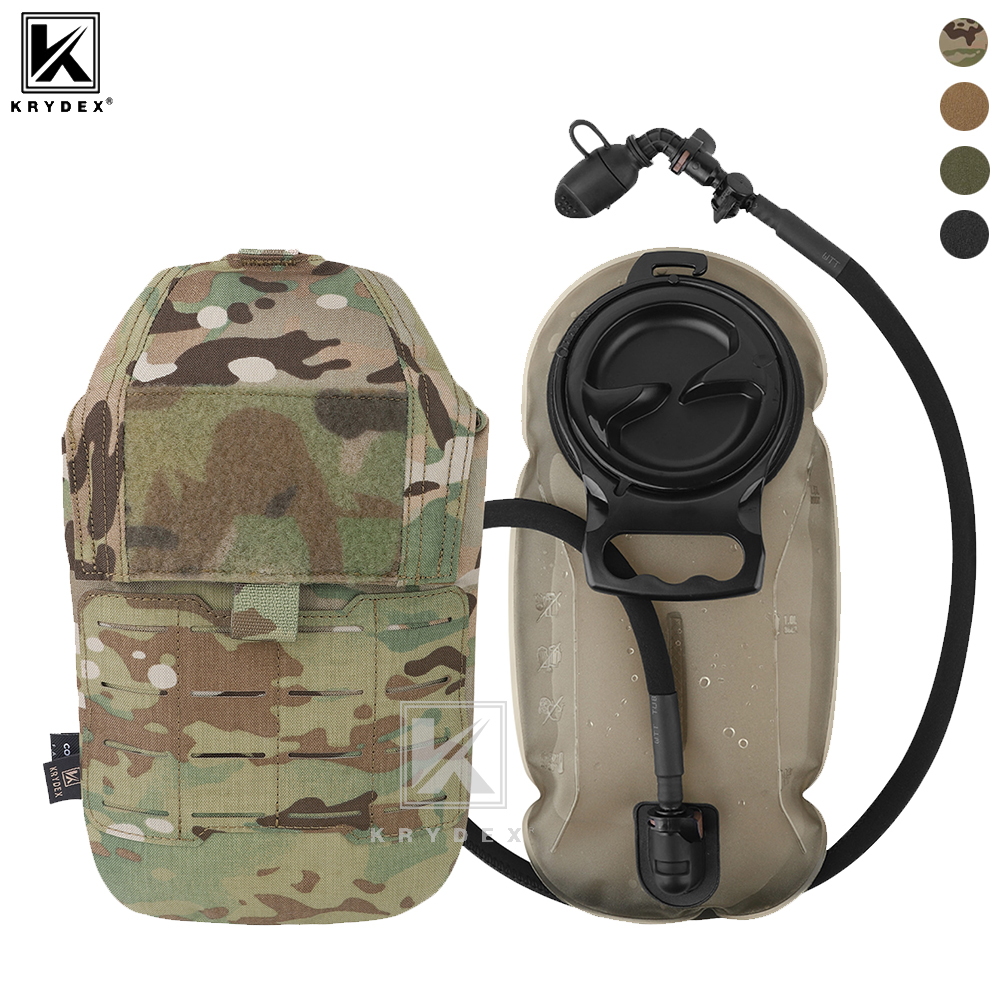 Tech Accessories Pouch - KRYDEX Taktischer 1,5L 50oz Hydratationsbeutel Flacher