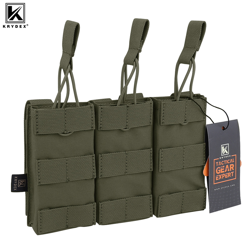 Tech Accessories Pouch - KRYDEX Taktische 5,56 MOLLE Magazintasche Dreifache