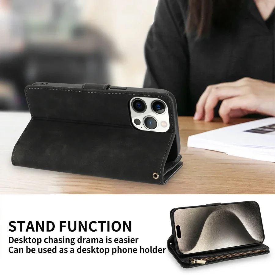 Brieftasche Multi-karte Zipper – Tech Accessories Iphone Bewertung und Preis