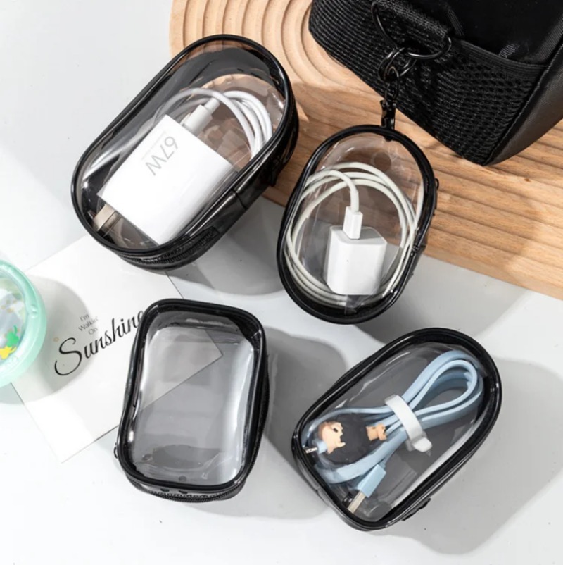 5 Stück transparente tragbare  – Tech Accessories For Christmas Bewertung und Preis