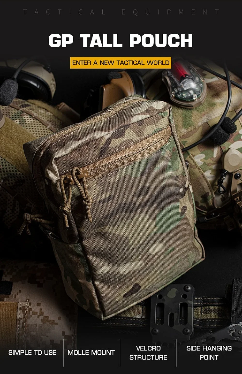 GP Taktische MOLLE Tasche Hohe – Tech Accessories Pouch Bewertung und Preis
