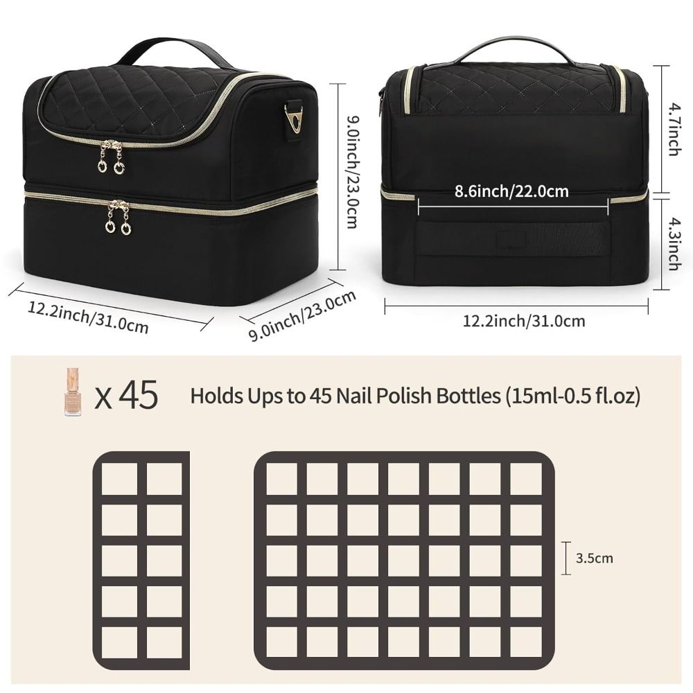 Doppelschichtige Nagellack-Org – Tech Woven Accessories Bewertung und Preis